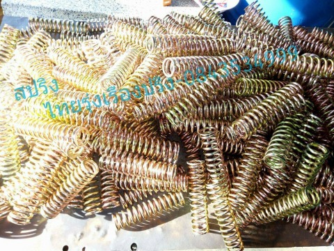 สปริงทองเหลือง